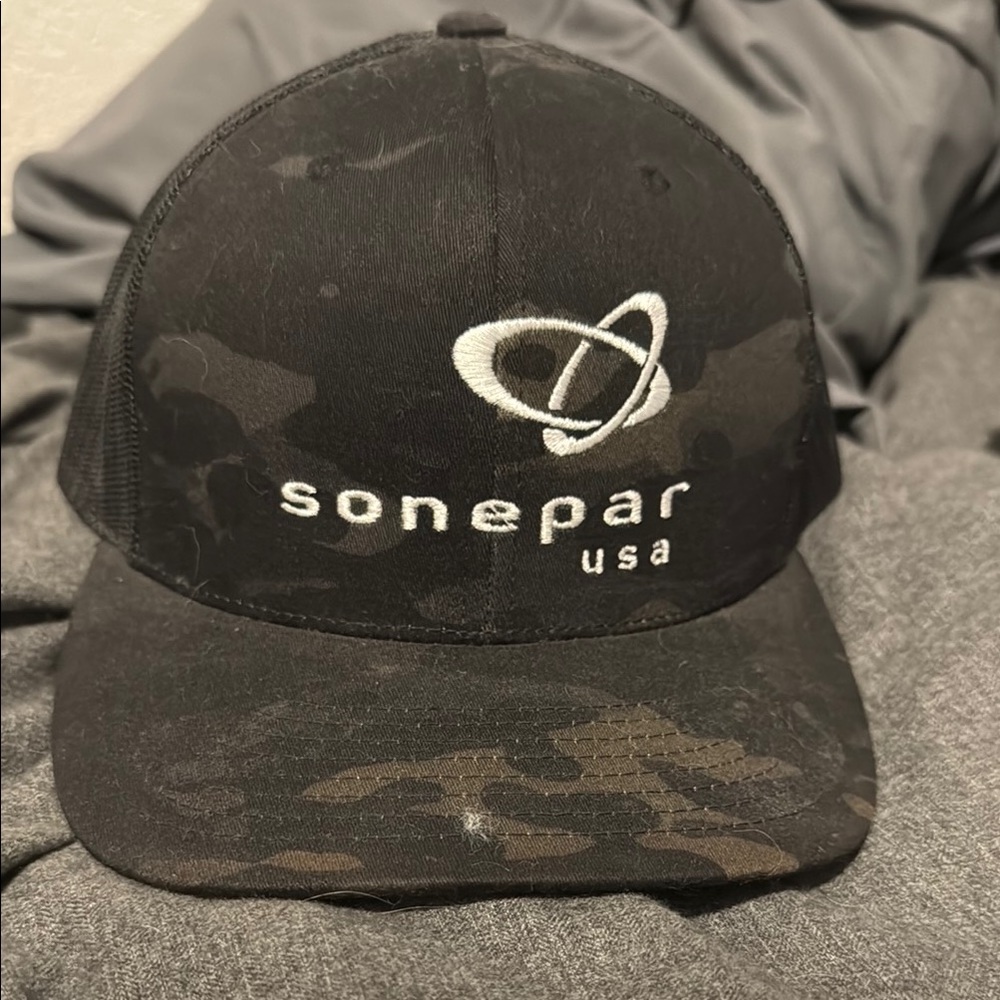 Sonepar USA Black Camo Hat
